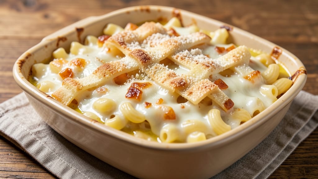 Baked Mac and Cheese Recipe With 32 Oz Cheese: Double-Baked Crispy Top, Gooey Core