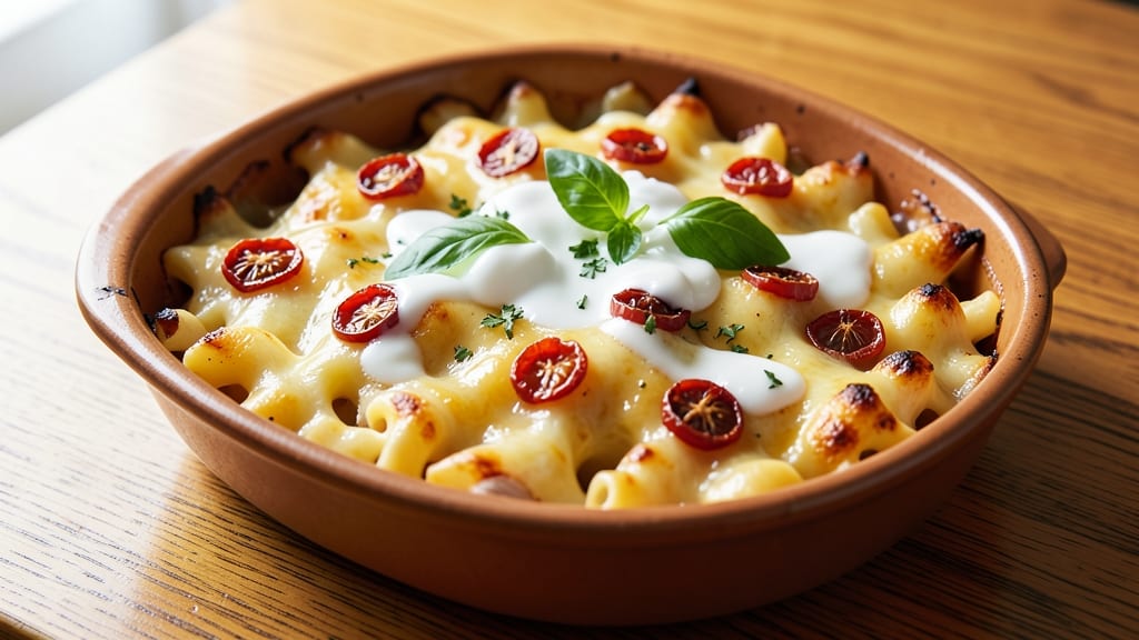 Baked Mac and Cheese With Tomatoes Recipe: Sun-Dried Tomato Twist for Bold Flavor