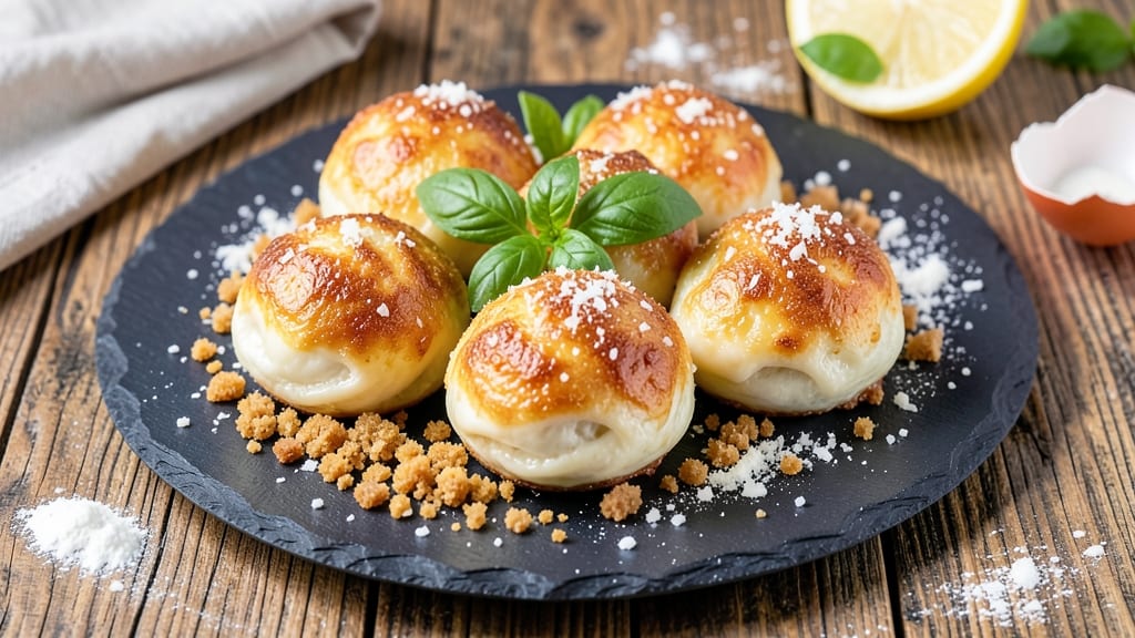 Baked Mozzarella Cheese Balls Recipe: Golden Crust, Stretchy Cheese Magic