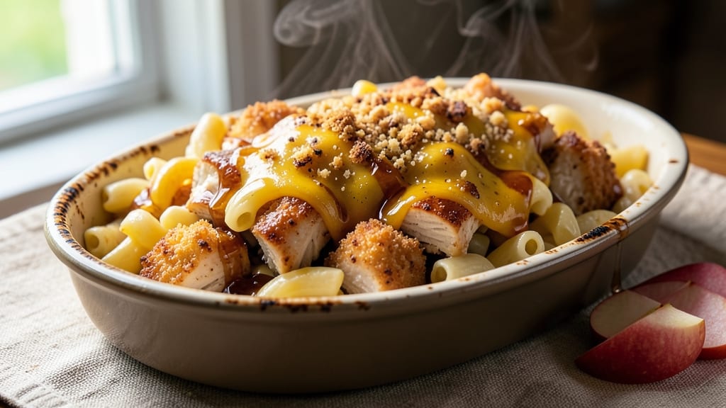 Applebee's Honey Chicken Mac and Cheese Recipe: Crispy Breadcrumbs Topped With Sweet and Savory Drizzle