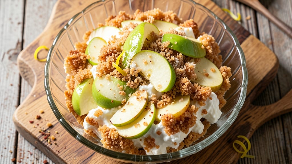 Apple Cheese Ball Recipe: Sharp Cheddar and Cream Cheese Crunch