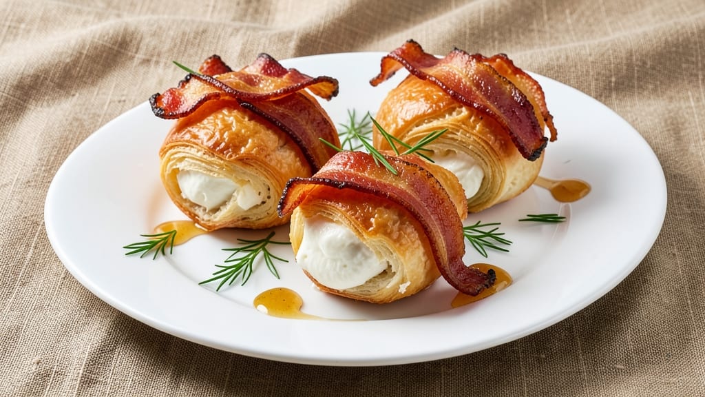 Bacon Cream Cheese Bombs Recipe: Crispy Shells Stuffed With Smoky-Sweet Filling