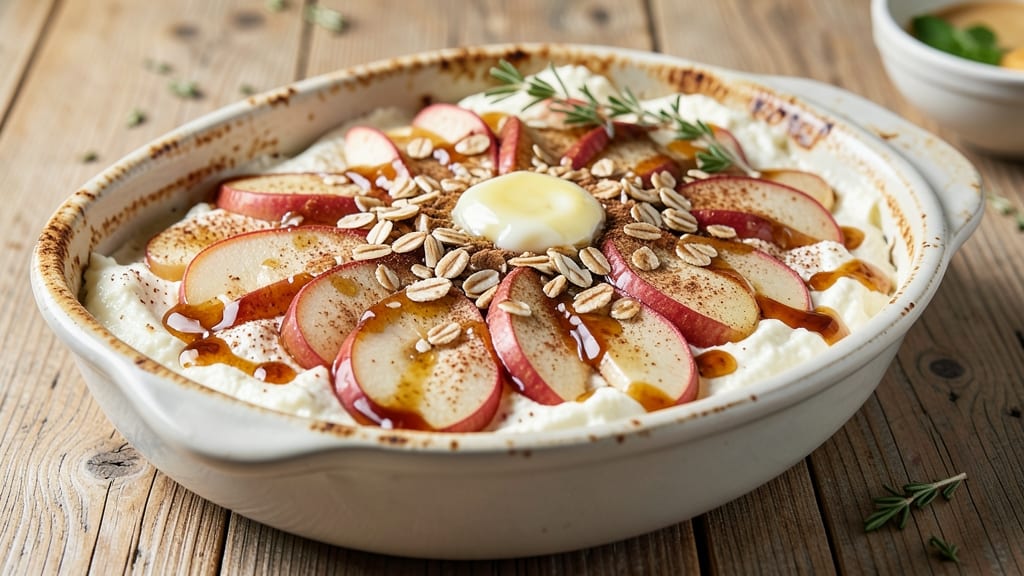 Apple Cinnamon Cottage Cheese Bake Recipe: Warm Spiced Crunch Meets Creamy Sweetness