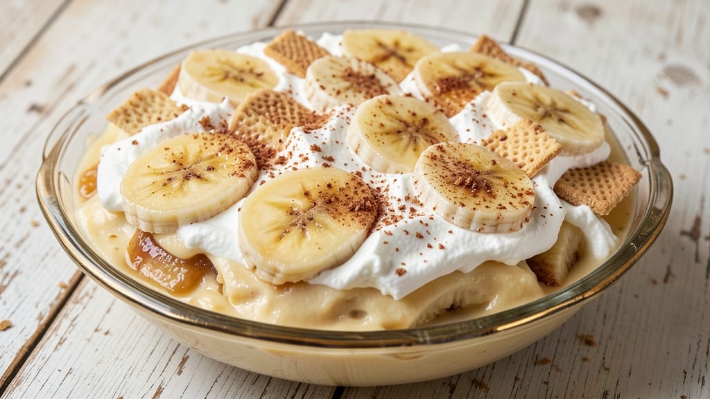 Banana Pudding Recipe With Cream Cheese And Eagle Brand Milk: Southern Classic With Creamy Layers and Vanilla Swirls