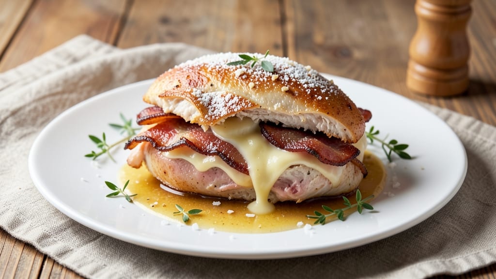 Bacon and Cheese Stuffed Chicken Recipe: Juicy Bites Filled With Melty Crunch