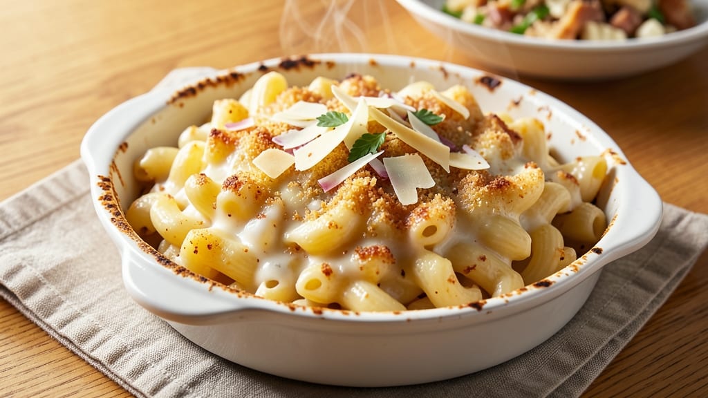 American Style Macaroni and Cheese Recipe: Ultra-Creamy Baked Bites With Crispy Top