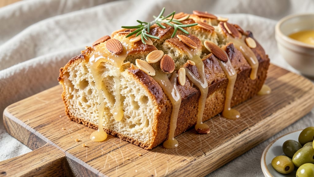 Almond Cheese Bread Recipe: Crispy Top, Gooey Cheese Pulls