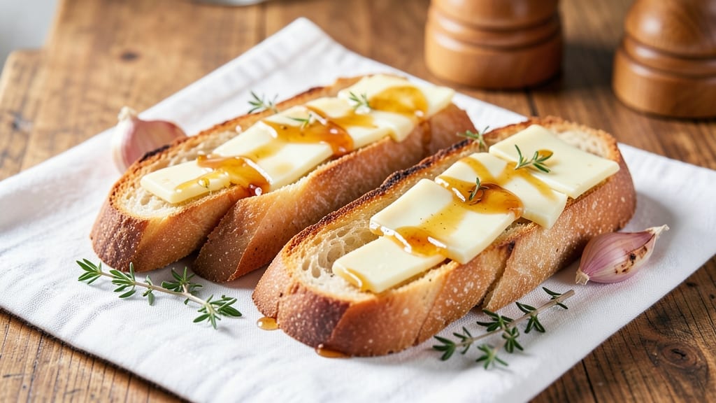 Baguette With Cheese Recipe: Crispy Bread and Melted Gouda Magic