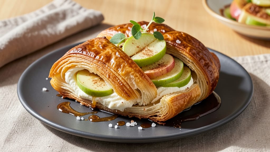 Apple Cream Cheese Croissants Recipe: Flaky Layers With Sweet-Tangy Filling