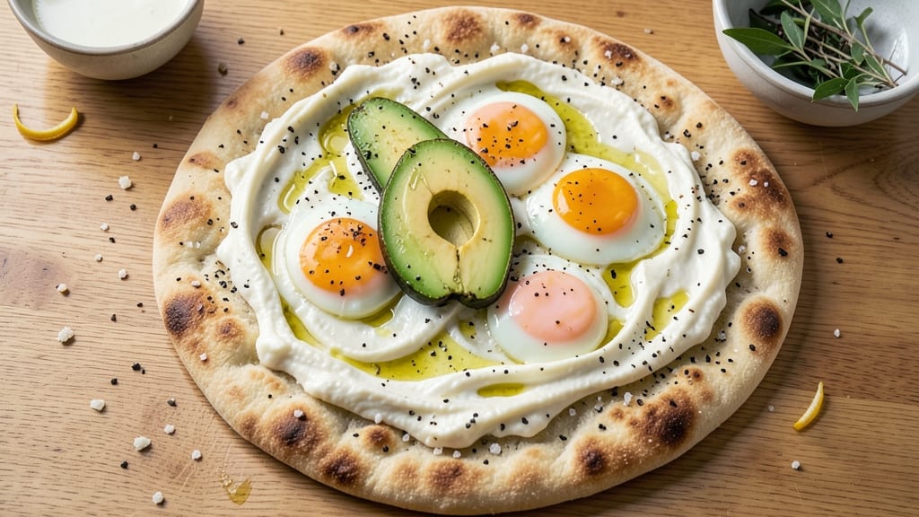 Avocado Cottage Cheese Egg Flatbread Recipe: Savory Breakfast Wraps With Crunchy Top