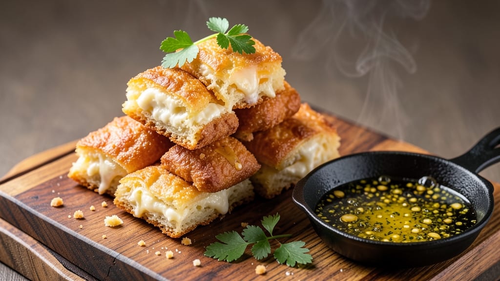 Bavarian Inn Potato Cheese Puffs Recipe: Crispy Shells With Gooey Cheese Rivers