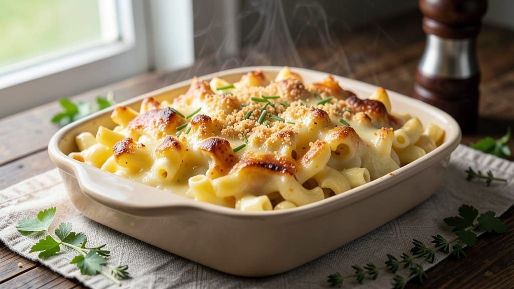 Baked Mac and Cheese Recipe Like Chick-Fil-A: Triple-Layered Crunch With Golden Cheese Streaks